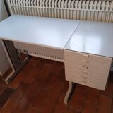 Design by Ettore Sottsass in the 1970s for Olivetti Italy Desk