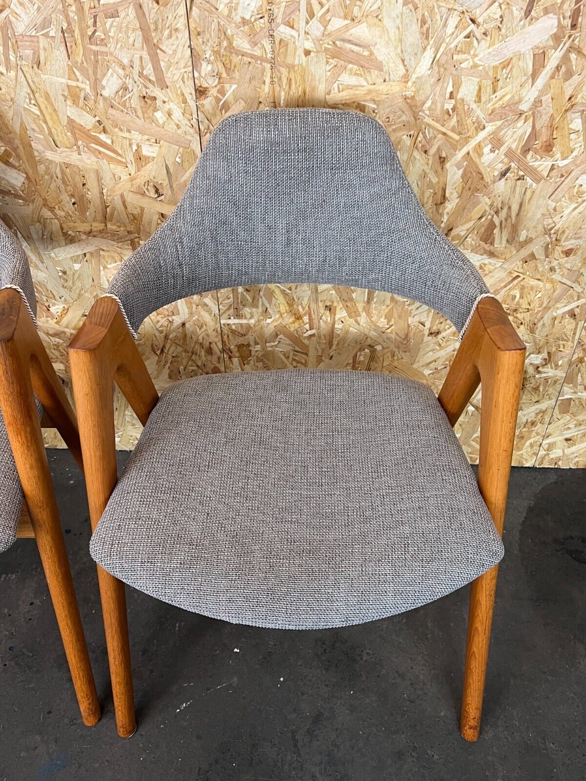 Set of 4 teak chairs by Kai Kristiansen for Sva Møbler Danish Design 60s 70s