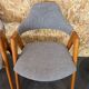 Set of 4 teak chairs by Kai Kristiansen for Sva Møbler Danish Design 60s 70s