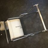 Chrome folding chair cane festival