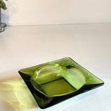 Cendrier, vide-poche en verre vintage