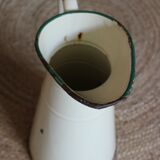 Large pitcher Enamelled sheet metal