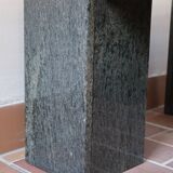 Large square granite coffee table