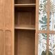 Parisian paneled cabinet in raw wood, 1940