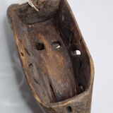 Hyena Suruku mask from Korè, Mali Bamana – Carved wood, 33 cm