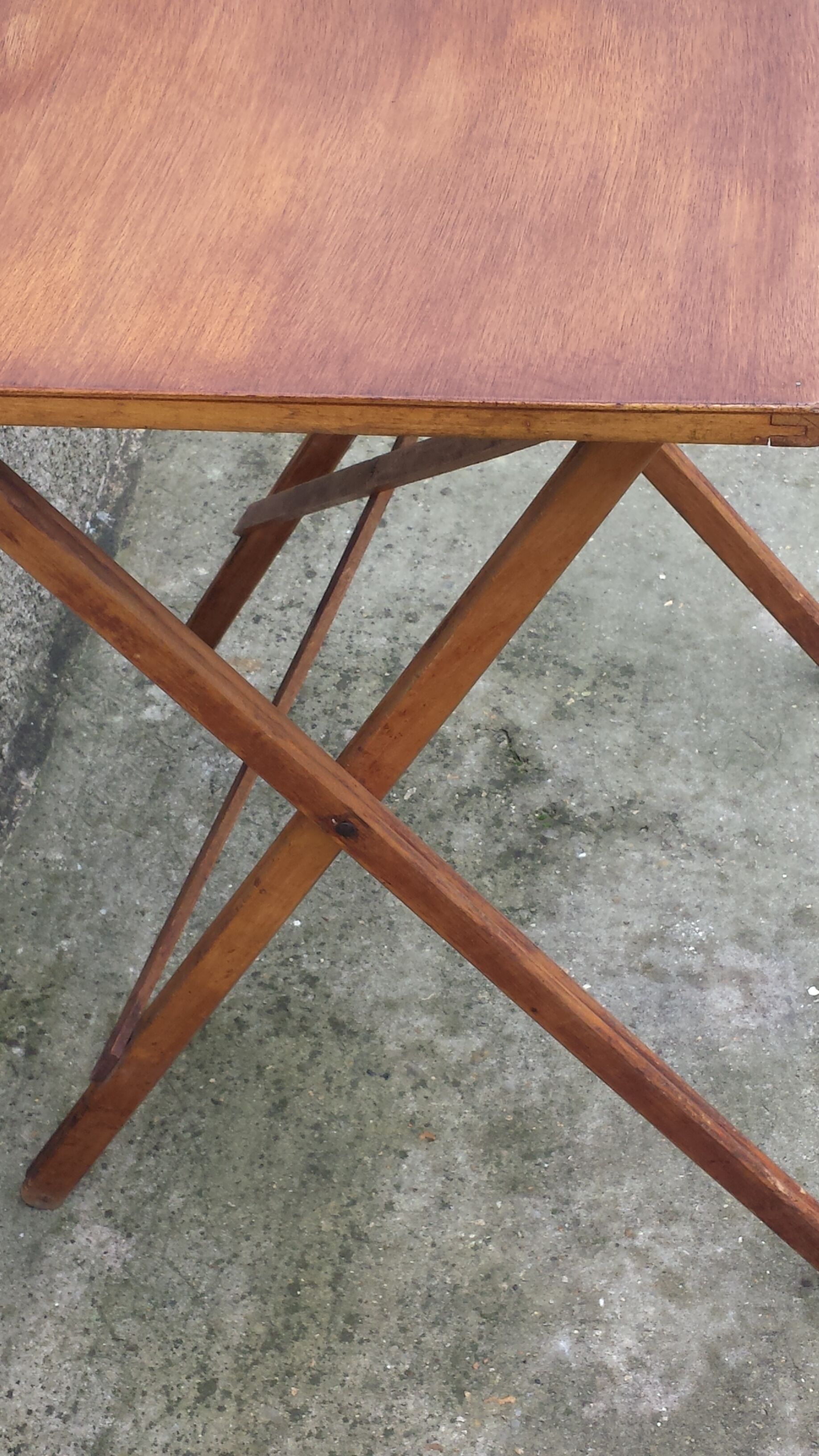 table folding vintage