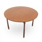 Round teak table top, 1960s