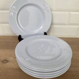 Set of 6 Varages dessert plates