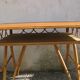 Bureau vintage en rotin