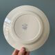 Set of 12 plates Terre de Fer Creil and Montereau, Dubarry service