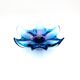 Coupe Centrepiece - Solid Bohemian Crystal - Amethyst Blue