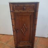 Bamboo wooden bedside table