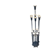 1970s Space Age "trumpet" floor lamp