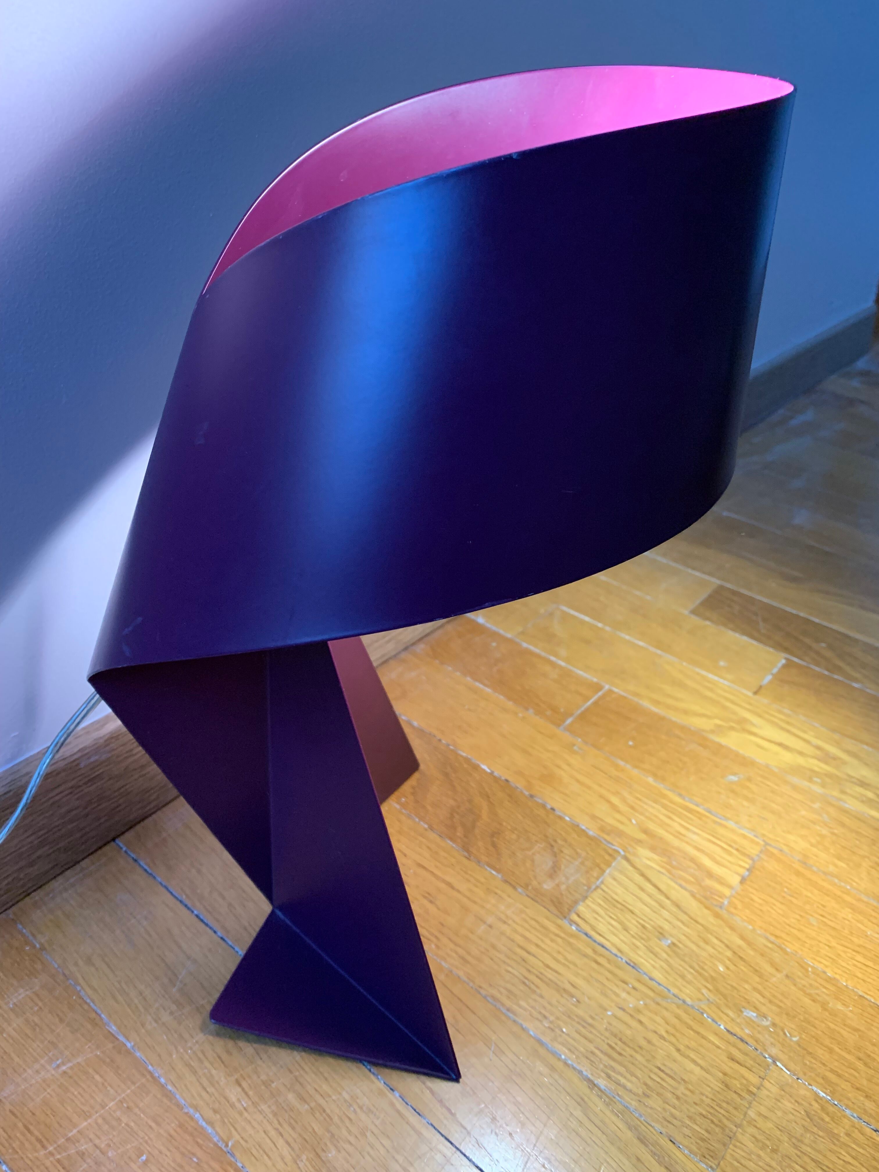 Vintage Habitat Ribbon Lamp from 1986