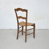 Old chair wood and straw