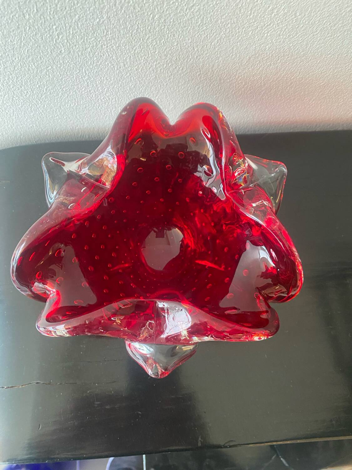 Vintage murano empty pocket by sommerso