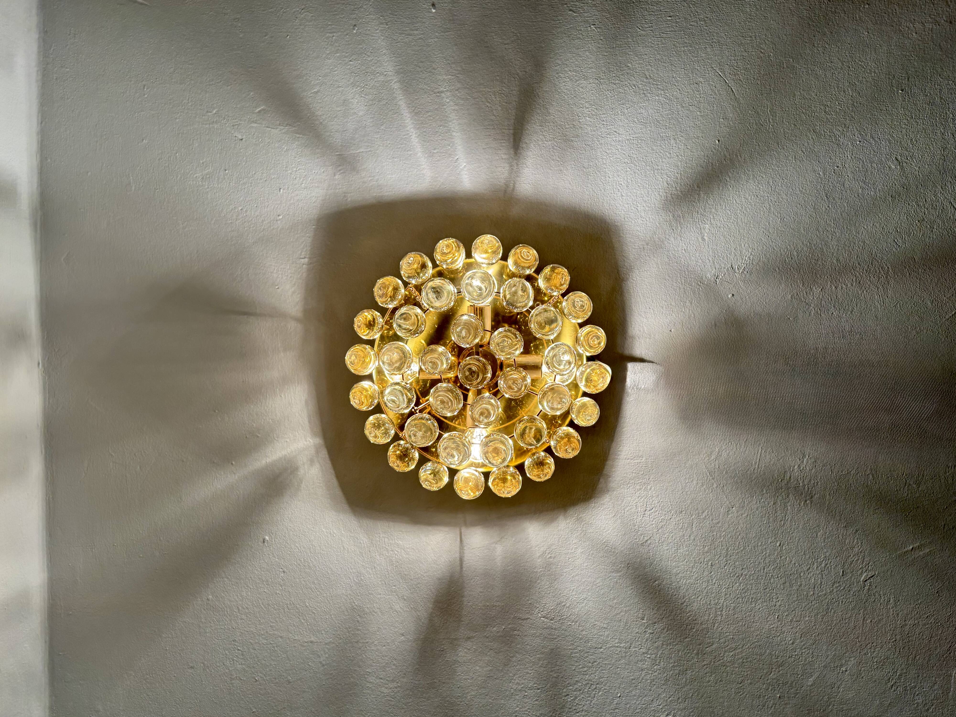 Flush Chandelier by Ernest Palme