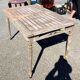 Table en teck pour terrasse et balcon