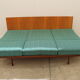 Mid century sofabed in walnut by jindrich halabala for up zavody, 1950´s