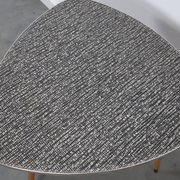 Black and white vintage coffee table