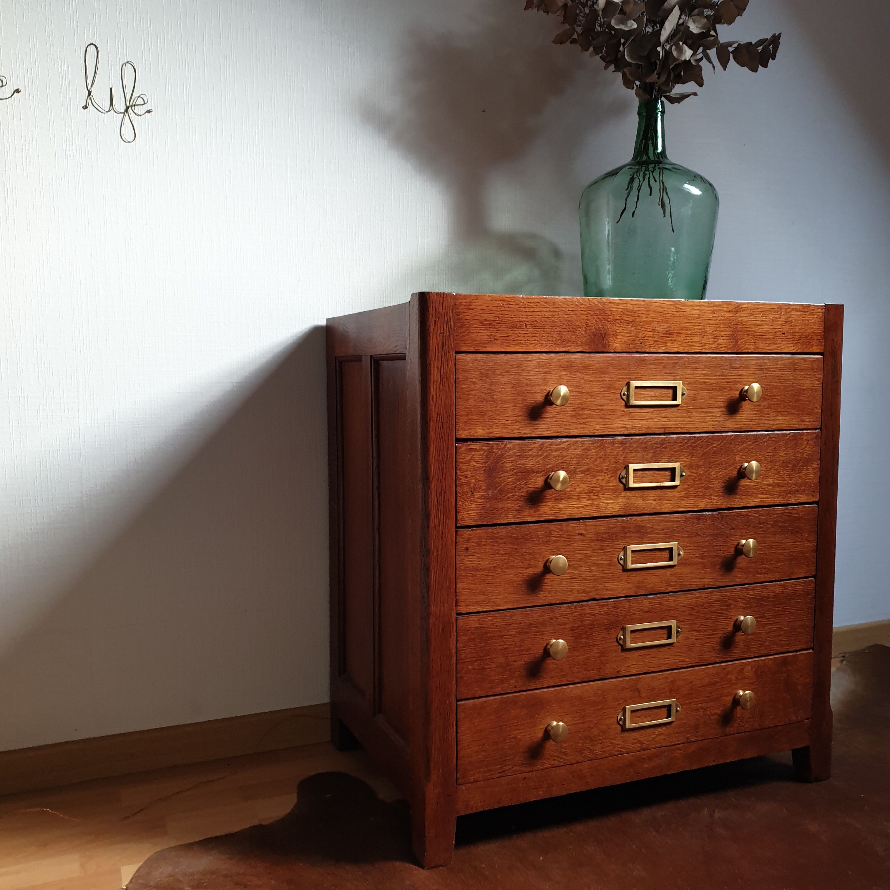 Meuble de métier vintage années 40/50