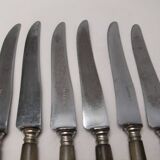 Couteaux anciens Sheffield service de table