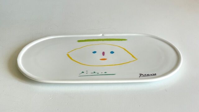 Presentation Plate SIGNED by Picasso