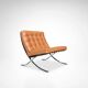 Chaise longue Barcelona MR90 de Mies van der Rohe pour Knoll