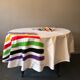 Nappe design Gualtiero Marchesi et 8 serviettes assorties