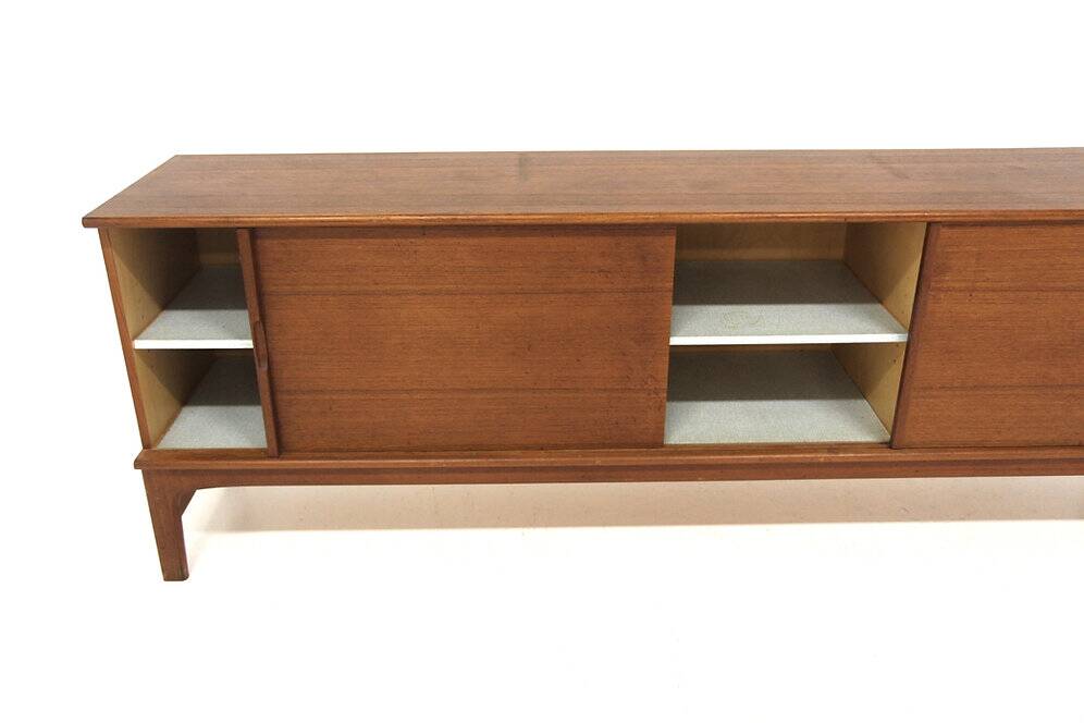 Enfilade scandinave en teck, Yngvar Sandström, Suède, 1960