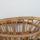 Vintage rattan basket chair