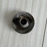 Sanded stoneware candle holder Chantal and Thierry Robert