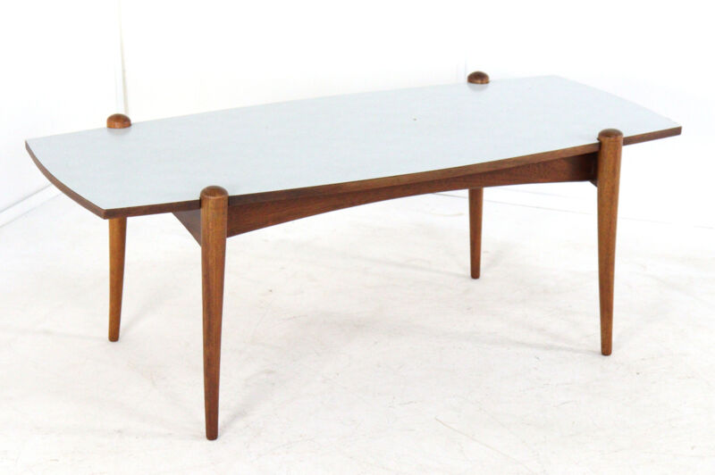 Coffee table 'Bilderdijk' - dutch design - mid century modern in teak