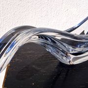 Crystal cup stamped Baccarat France, tableware design.