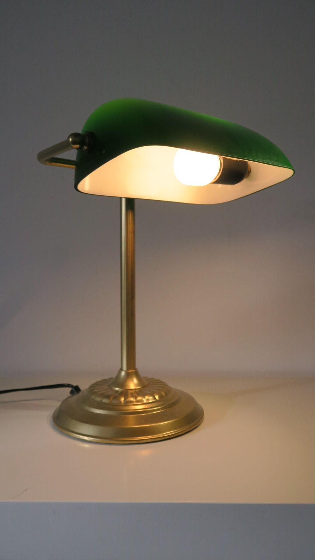 Banker's desk lamp