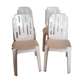 Chaises de jardin Samba Pierre Paulin pour Massonnet