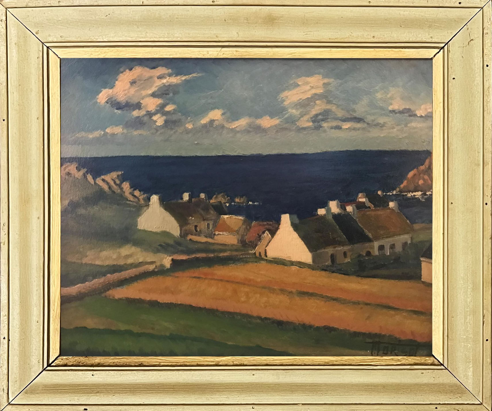 "Village Breton" par Eric Morisot
