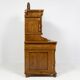 Grand Neo-Renaissance ministerial desk with steps in oak - circa 1880-1890