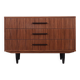 Commode scandinave en noyer