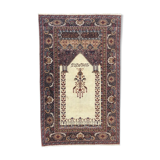 Tapis ancien turc panderma finement 117x190 cm