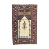 Tapis ancien turc panderma finement 117x190 cm