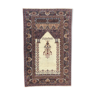 Tapis ancien turc panderma finement 117x190 cm