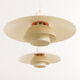 Paire de suspension PH 4/3 Poul Henningsen édition Louis Poulsen, Danemark, années 1970