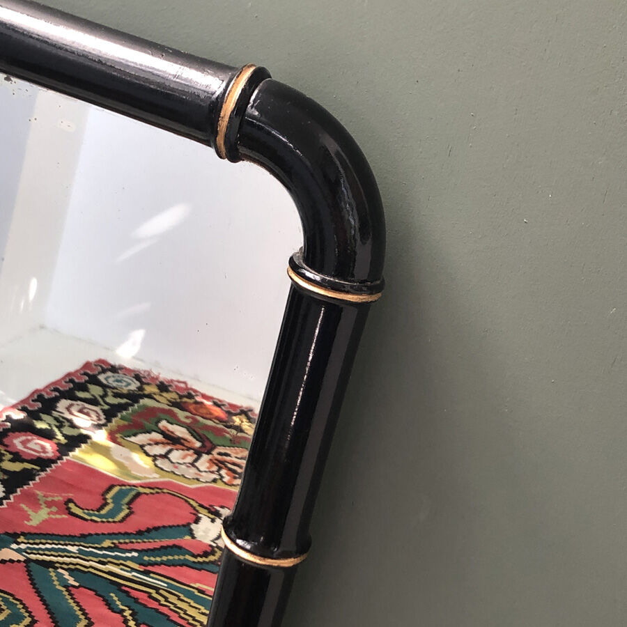 Miroir ancien style Napoléon III forme psyché  71x132cm