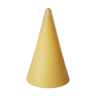 Lampe verre forme cône modèle Teepee édition SCE