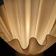 Corolle lamp by Georgia Jacob, luminous sculpture, French design from the 1970s.