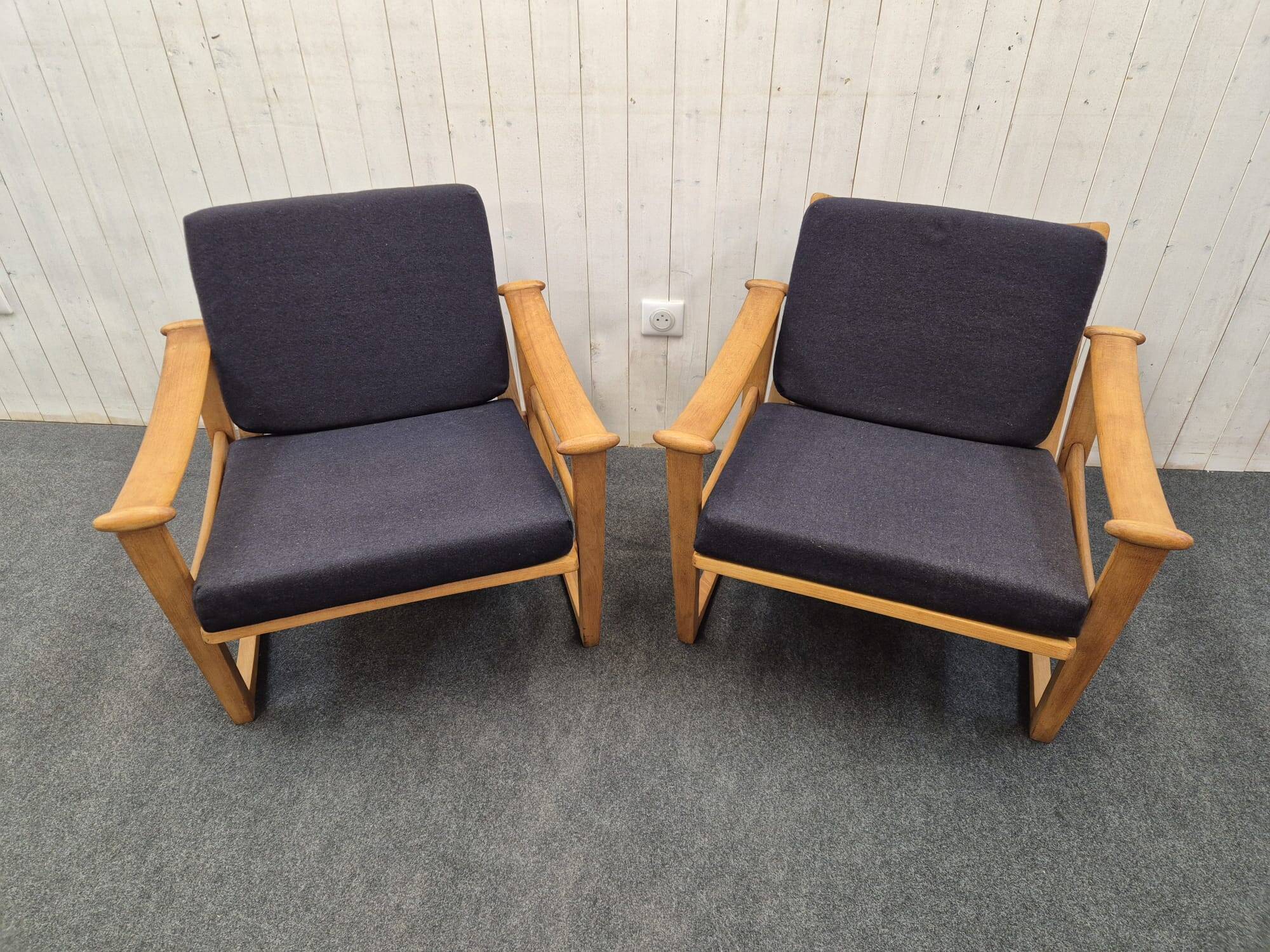 Fauteuils scandinaves M.Nissen