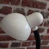 70's white veb narva desk lamp