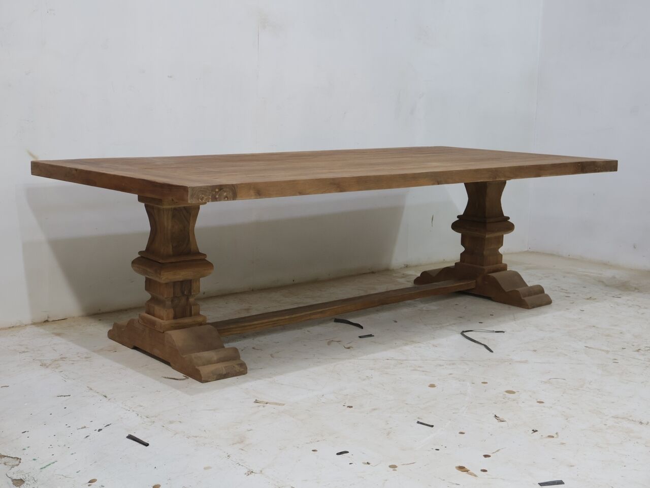 Wooden monastery table - Spirito 260 by 100 cm