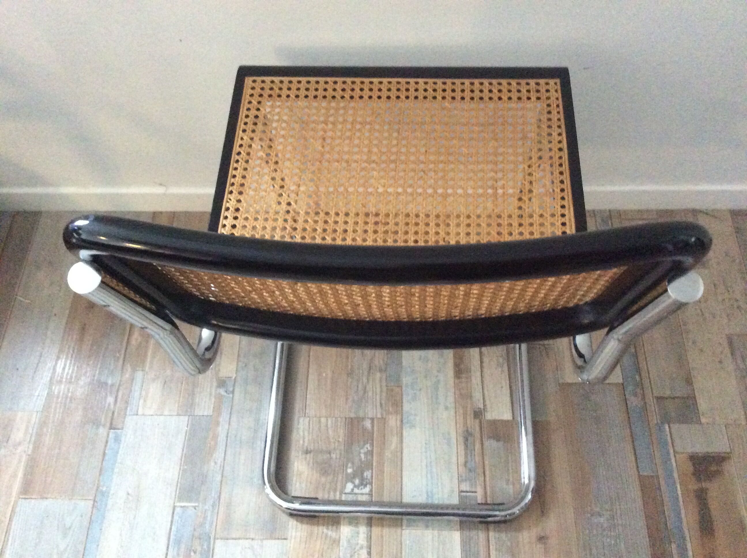 Lot of 2 chairs Marcel Breuer Cesca B32